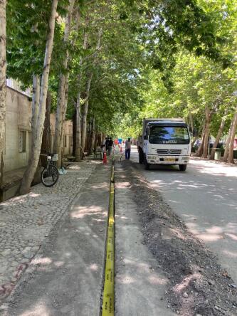 مسیر فیبر نوری مشهد