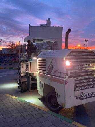 ترنچر حفاری مشهد