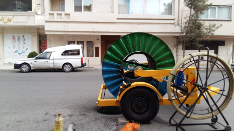 فنر و لنسر فیبر نوری مشهد